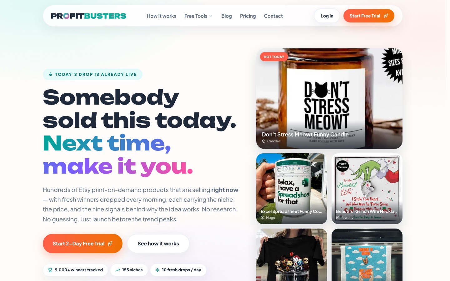 ProfitBusters homepage