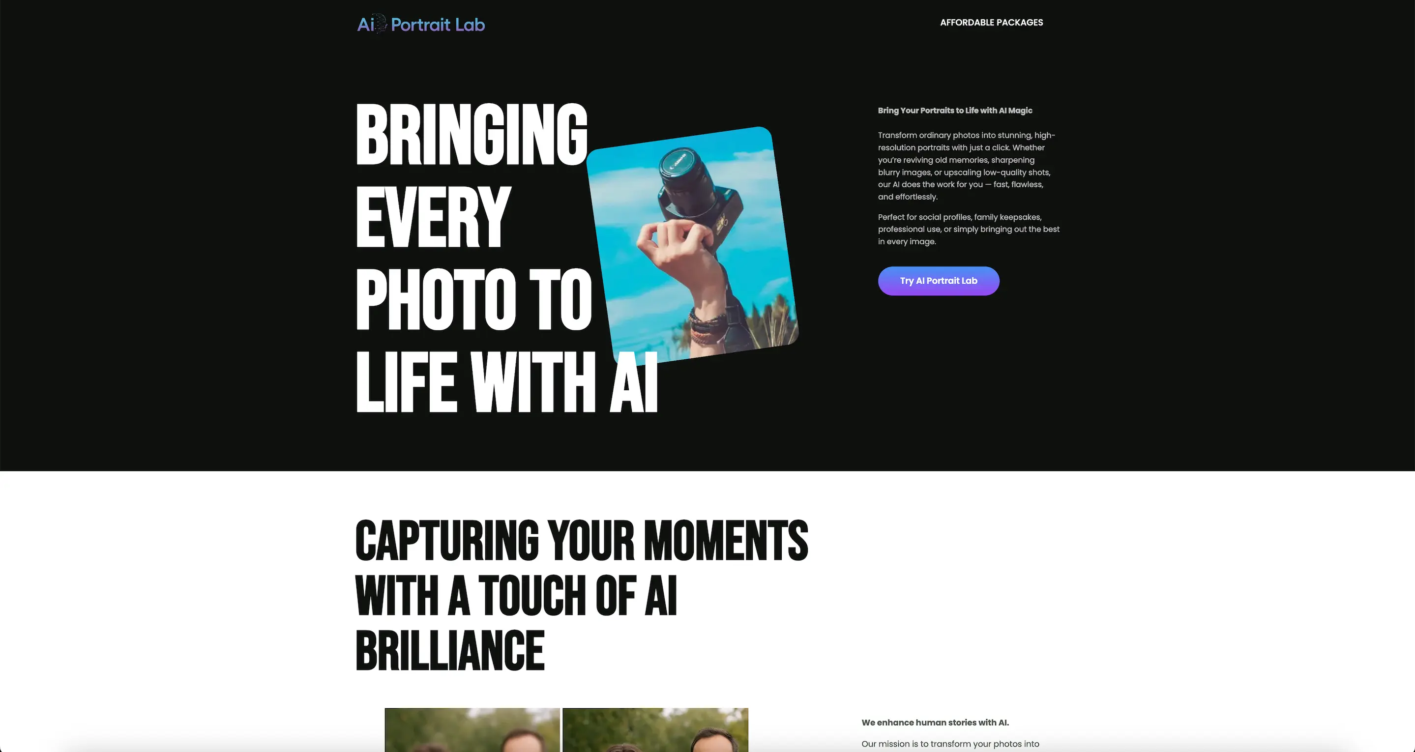 AI Portrait Lab