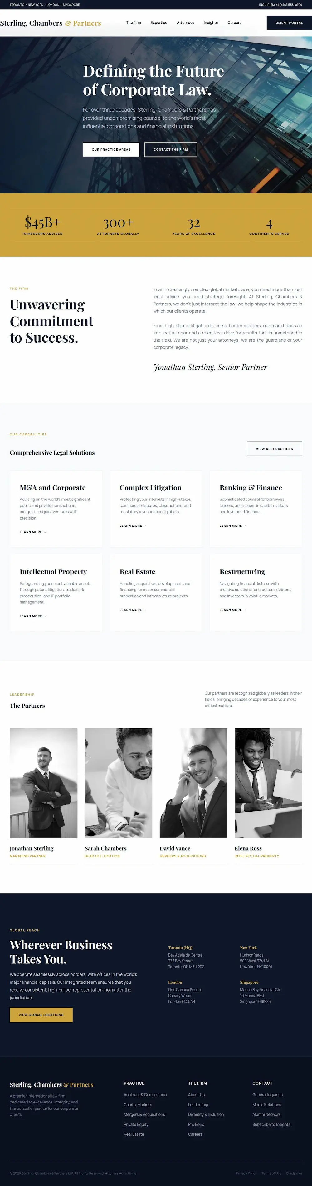 Law Firm Website Design